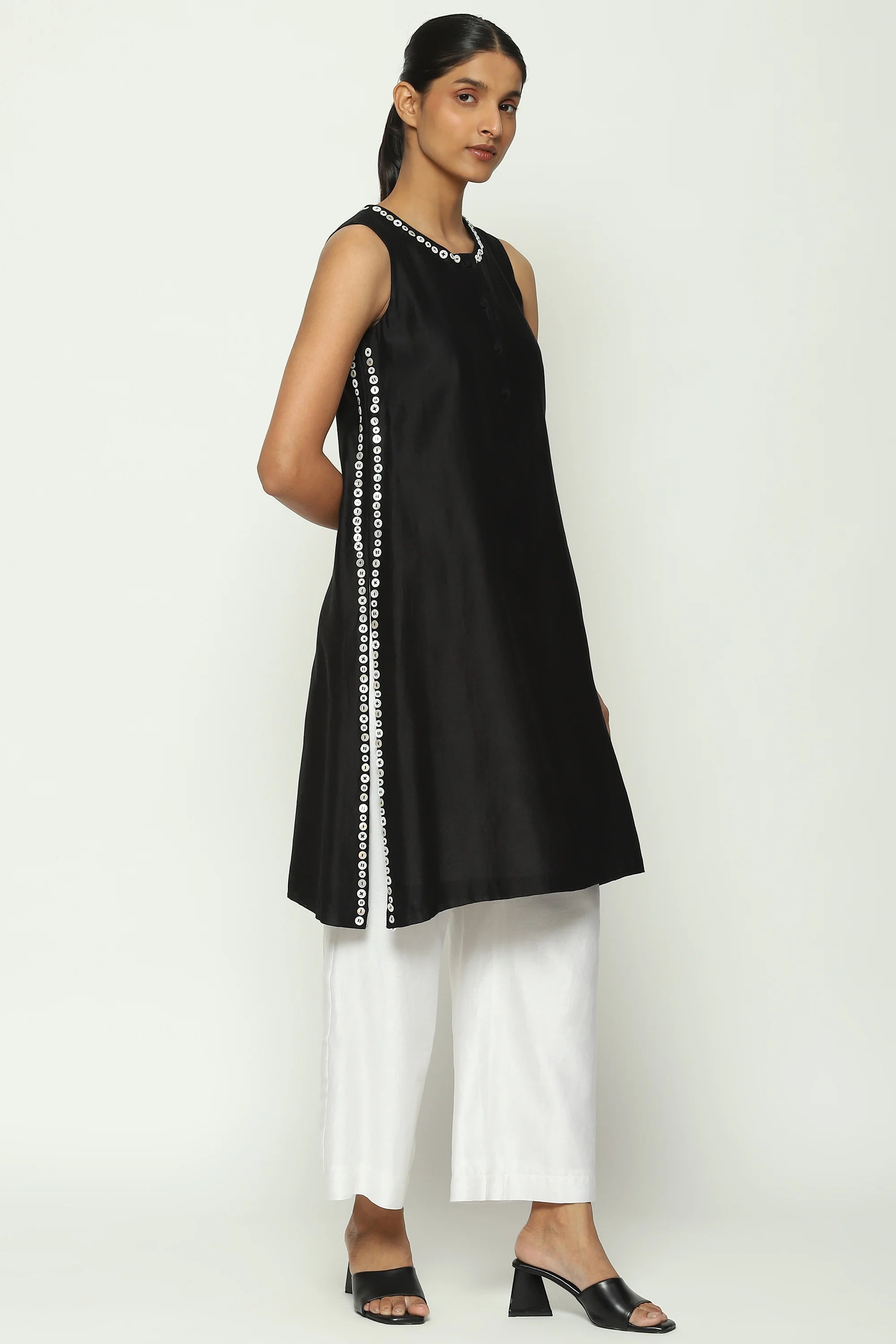 Mother Of Pearl  Tunic