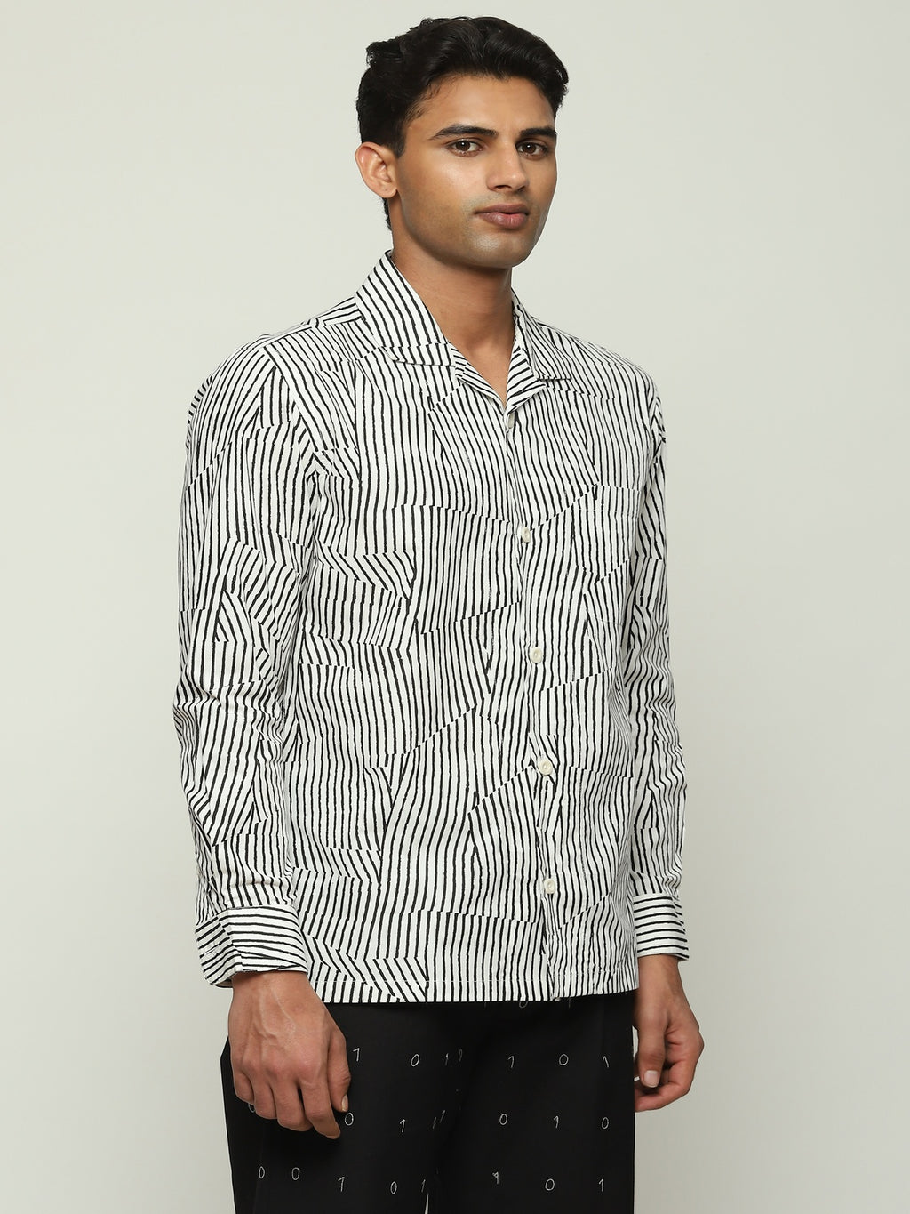Broken Pinstripes Shirt