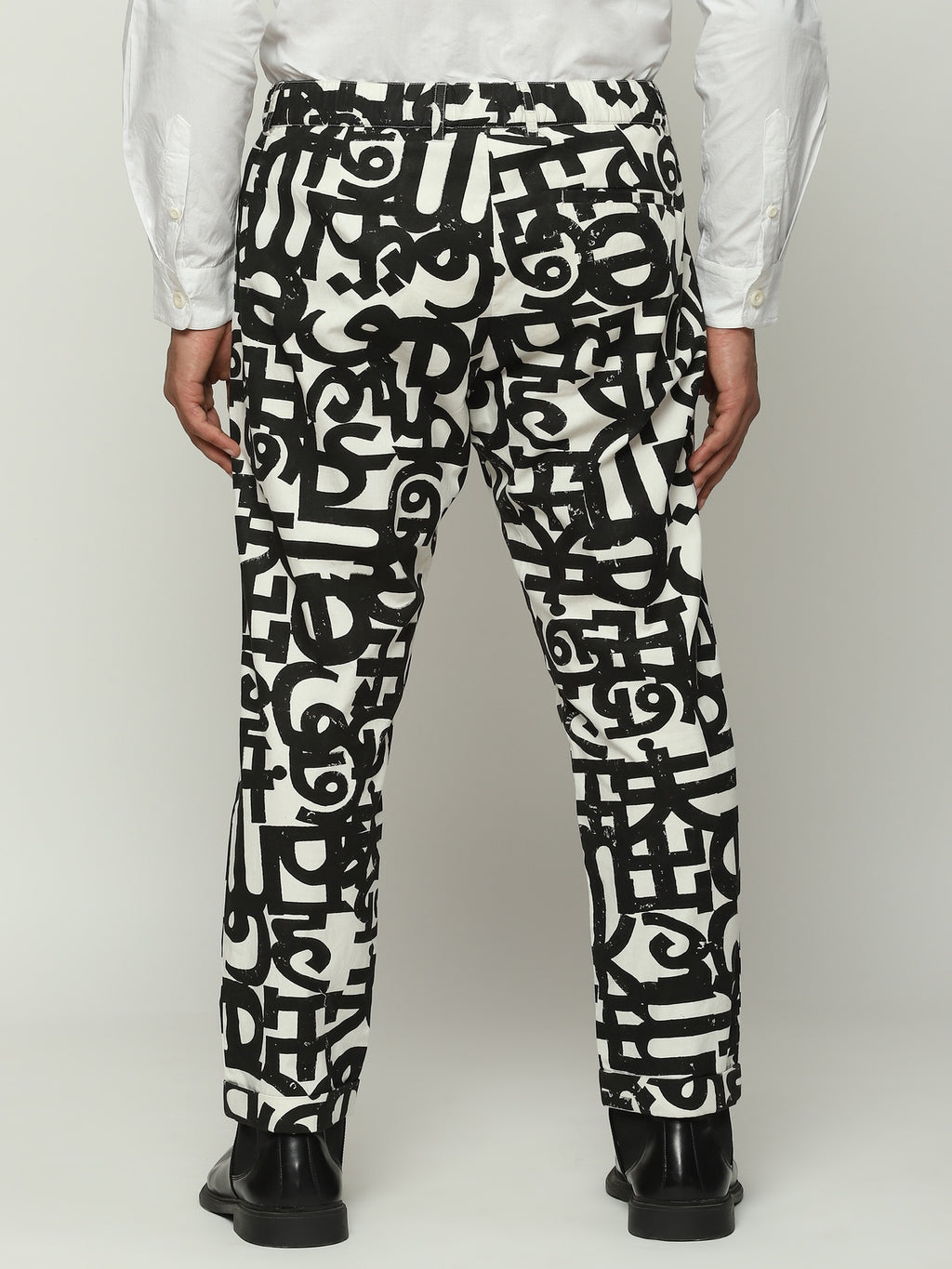 Organic Calligraphy Trouser