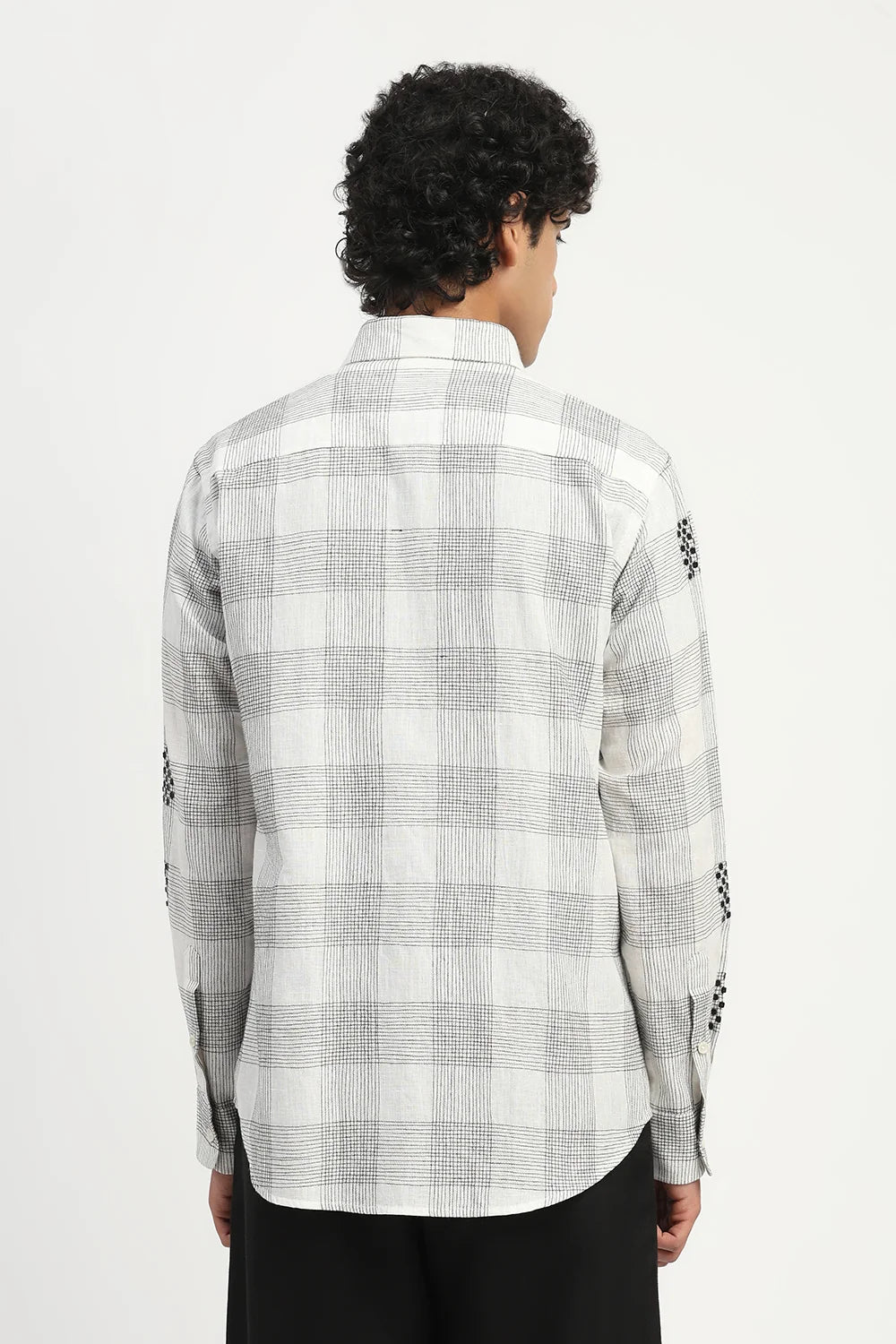 Sequin Checks Shirt