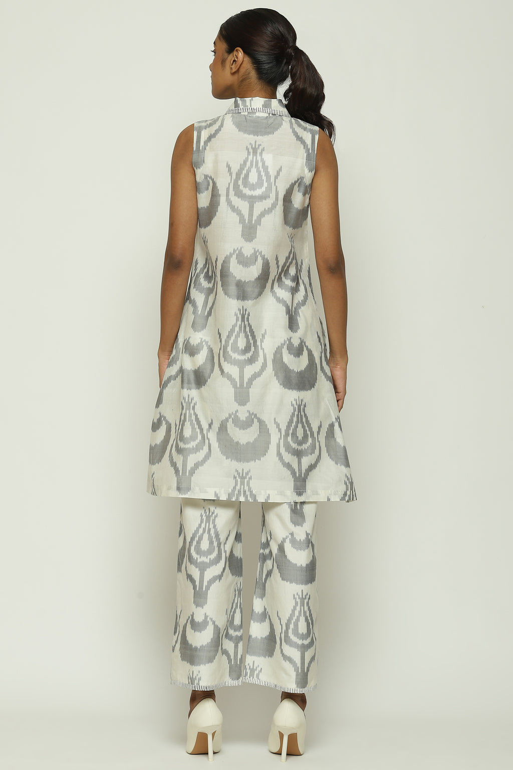 Ikat Ottoman Tulip Dress