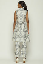 Ikat Ottoman Tulip Dress