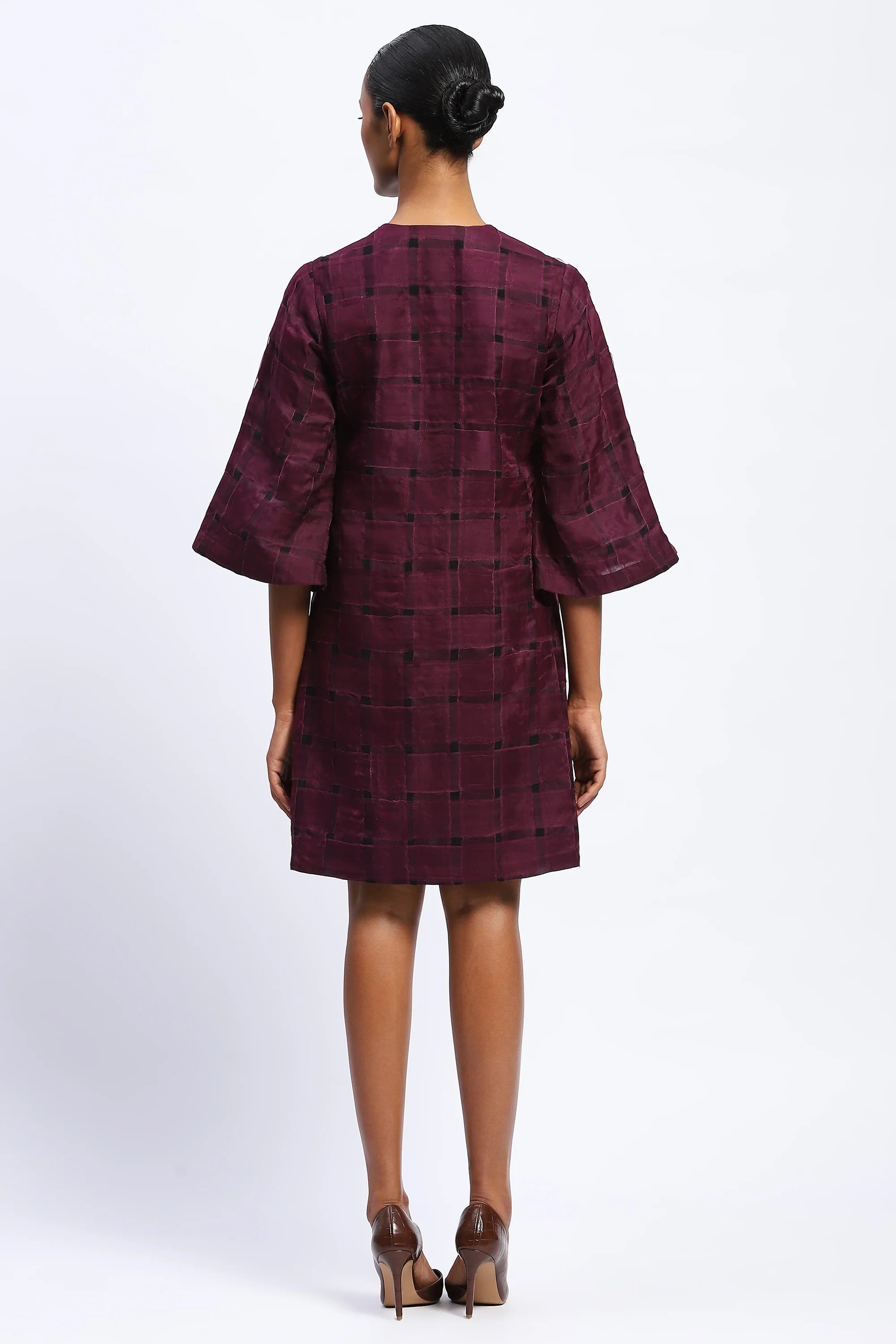 Organza Weave Dress