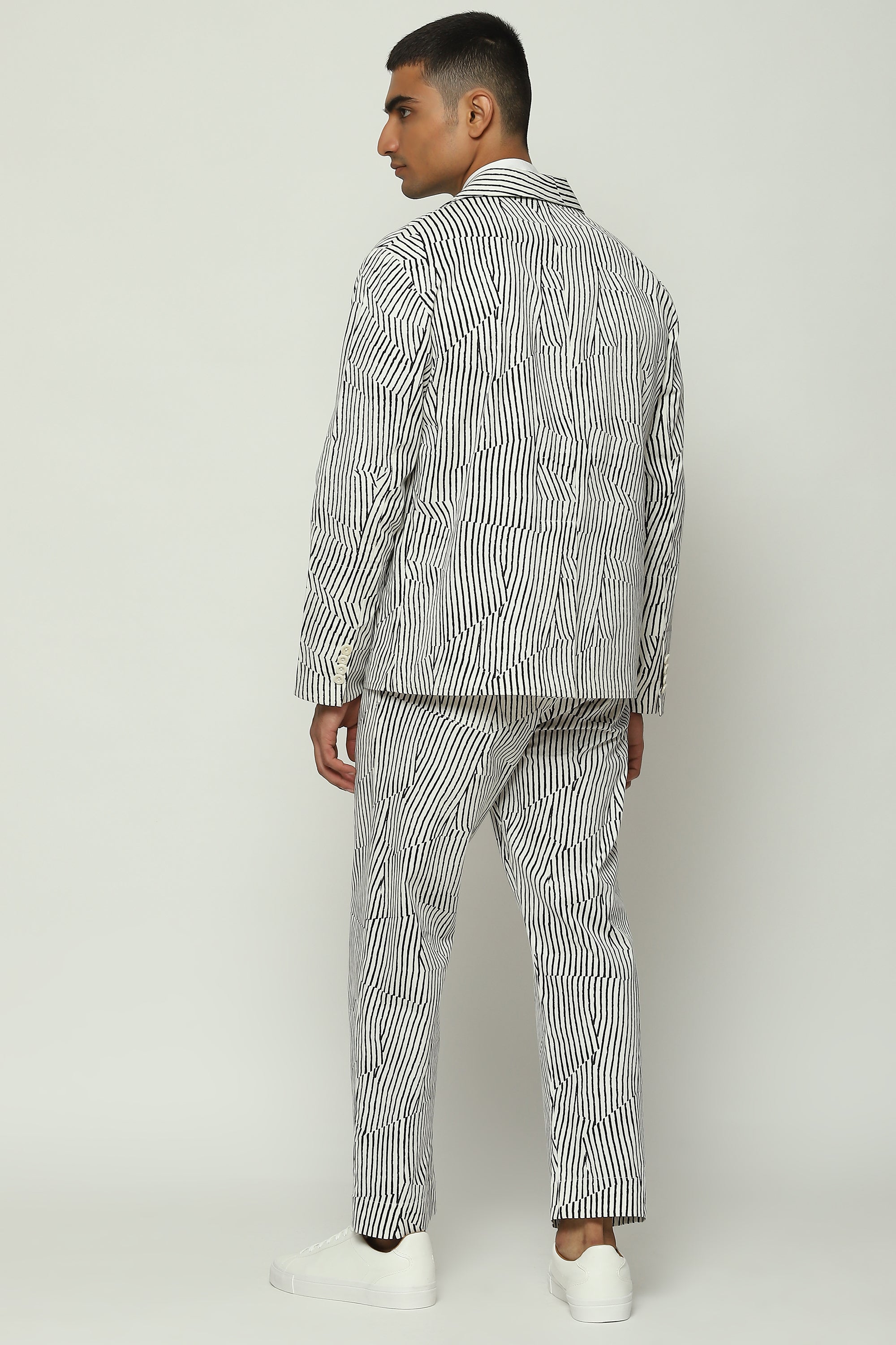 Broken Pinstripes Jacket