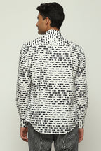 Printed Morse Code Shirt