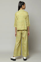 Space Dyed Handspun Handwoven Tencel Cotton Top