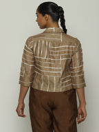 Tonal Lace Trim Shirt