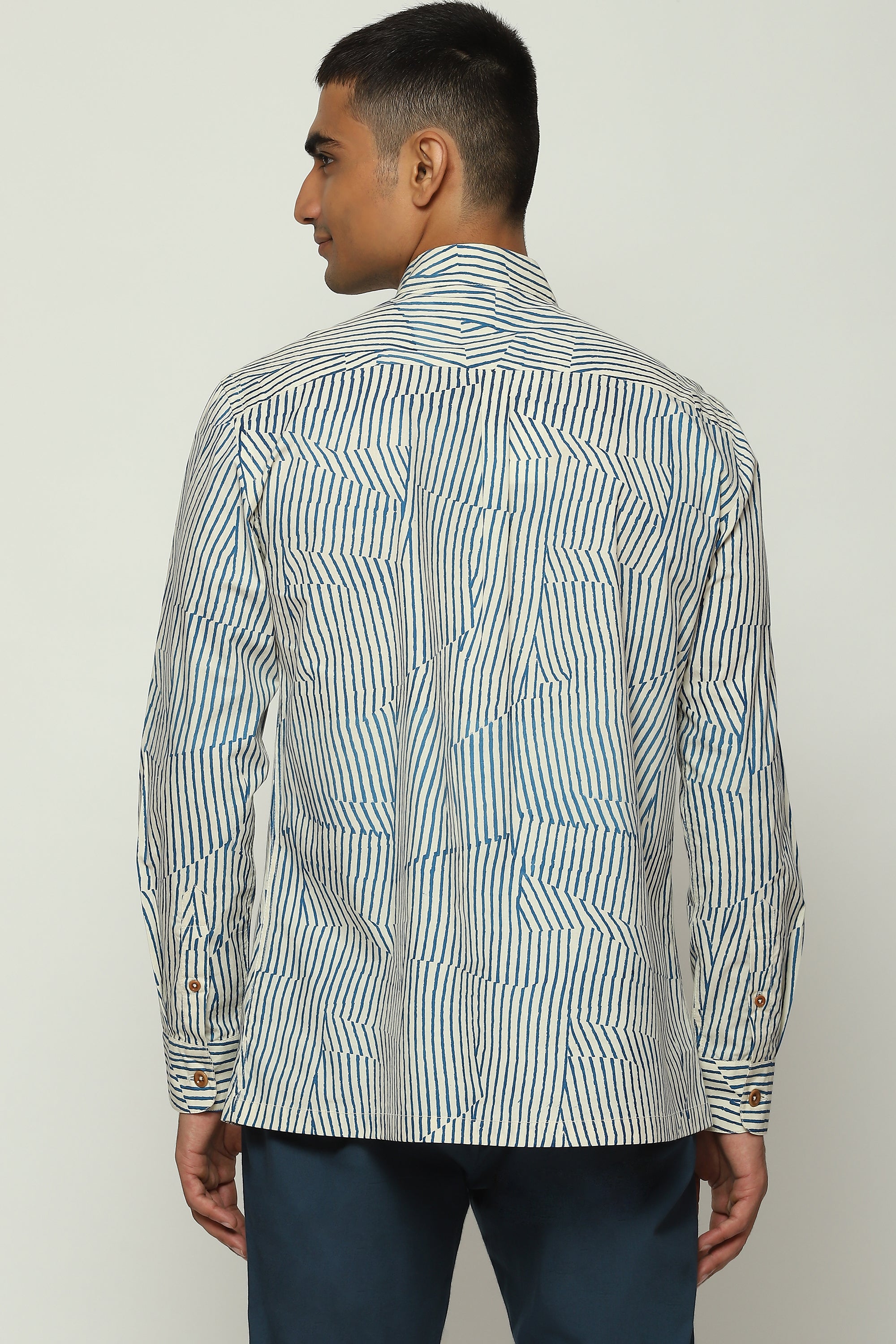 Broken Pinstripes Shirt