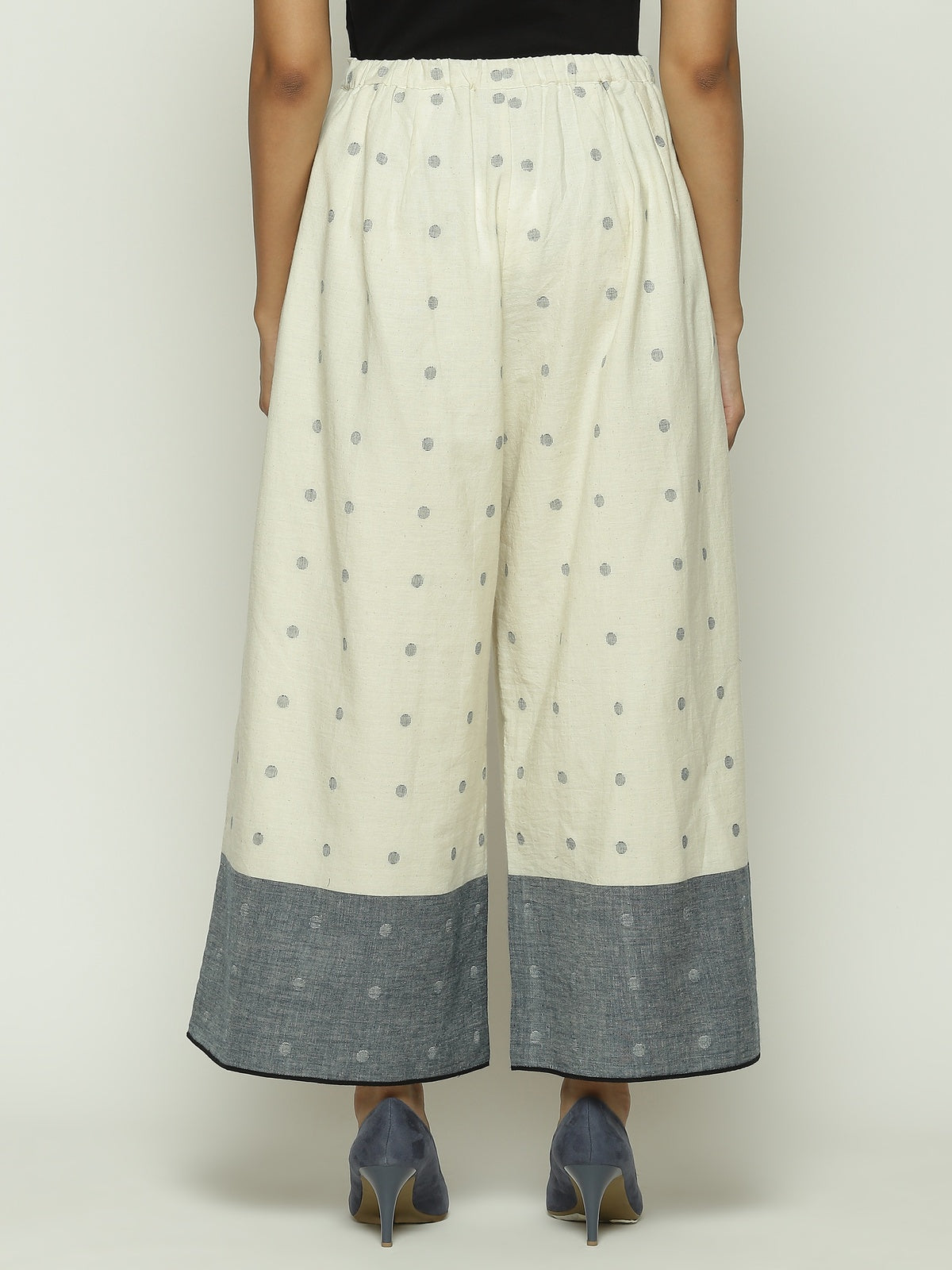 Border Jamdani Dots Trouser