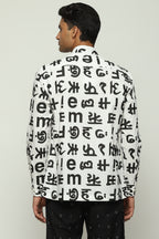 Spaced Out Calligraphy Shirt