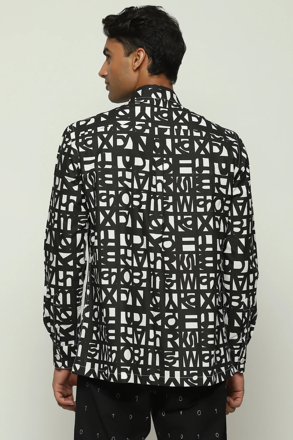 Jaali Calligraphy Shirt