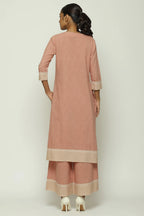 Chettinad Checks Redwood Kurta