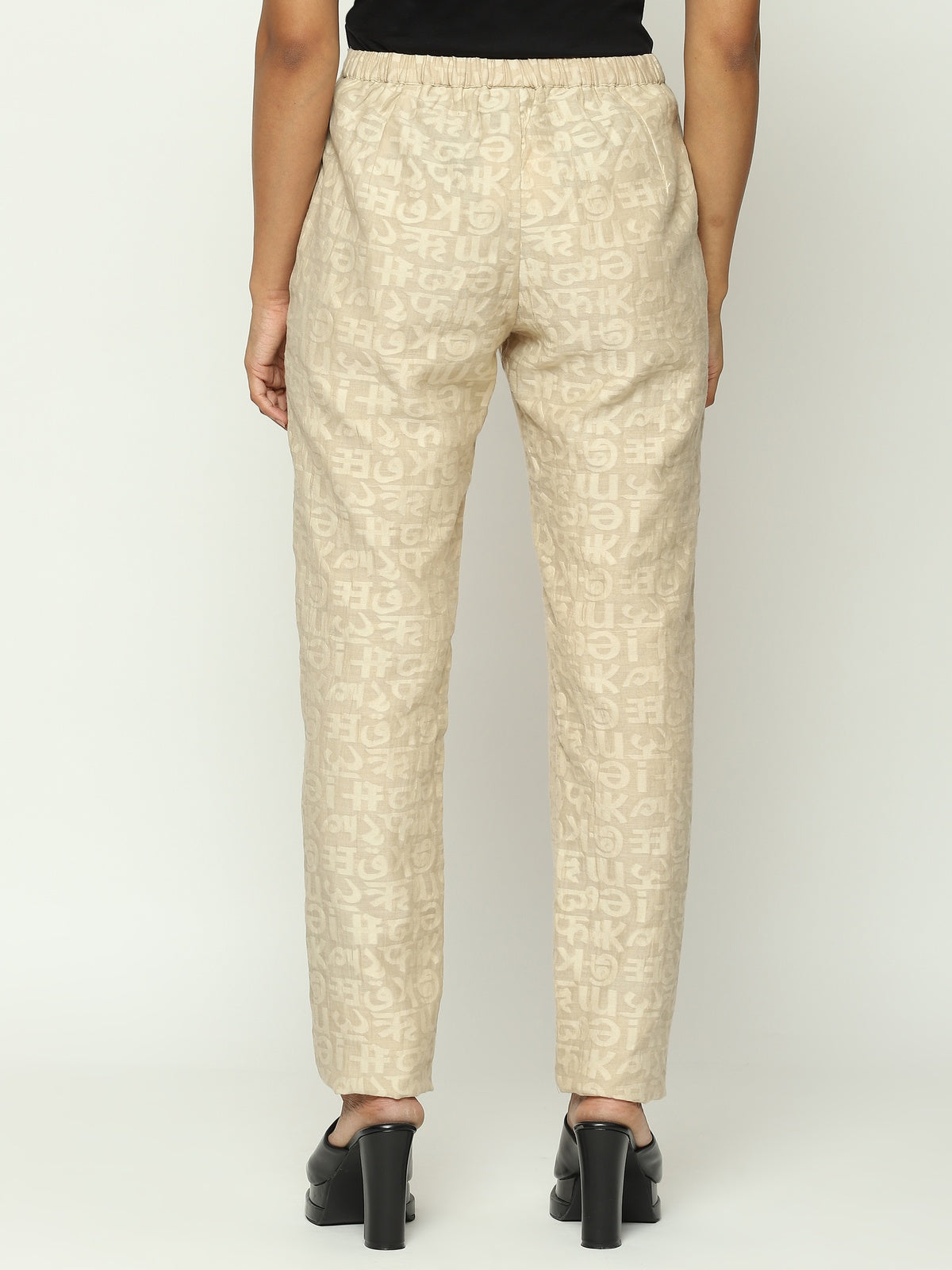 Calligraphy Cutwork Trouser