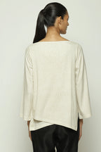 Twill Print Top