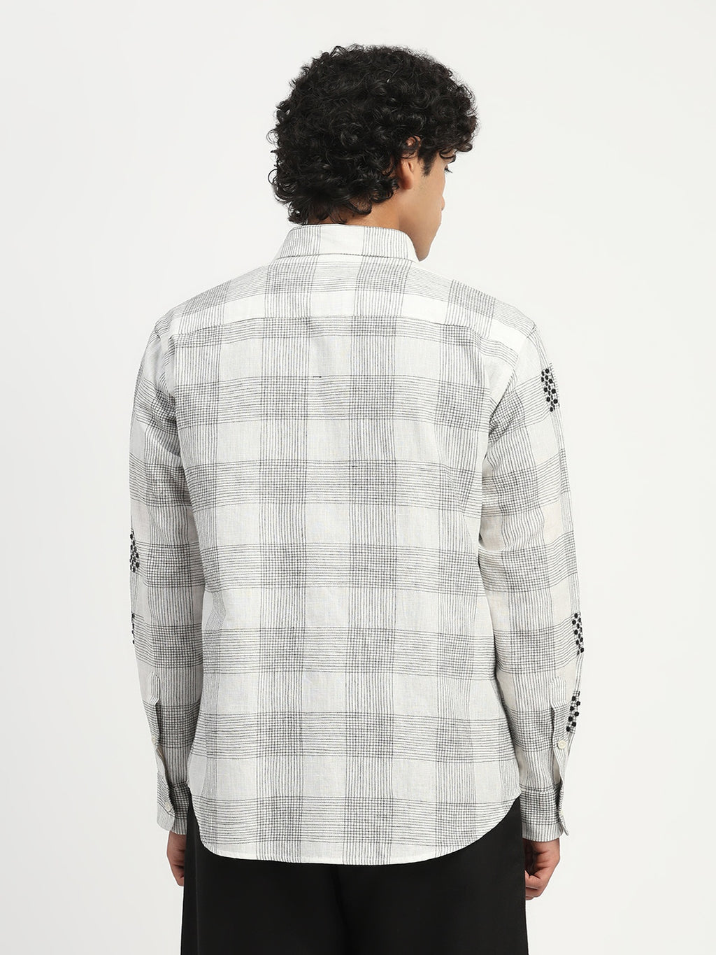 Sequin Checks Shirt