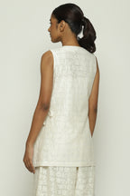 Calligraphy Cutwork Top