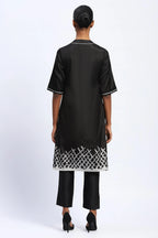 Lattice Ikat Kurta