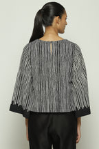 Crewel Print Top
