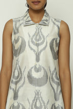 Ikat Ottoman Tulip Dress