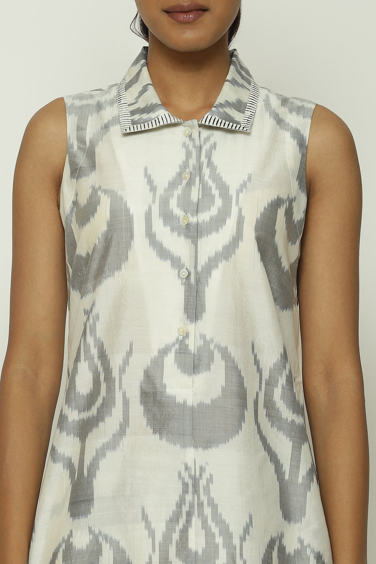 Ikat Ottoman Tulip Dress