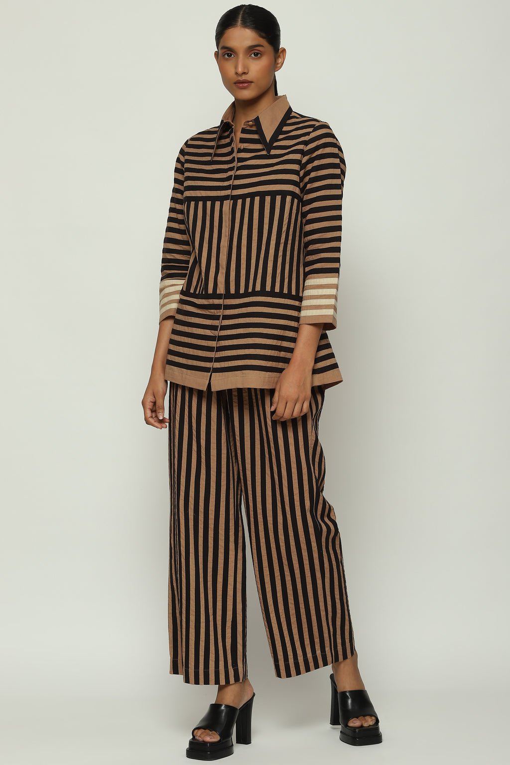 Applique Stripes Trouser