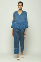 Maheshwar Dots Trouser