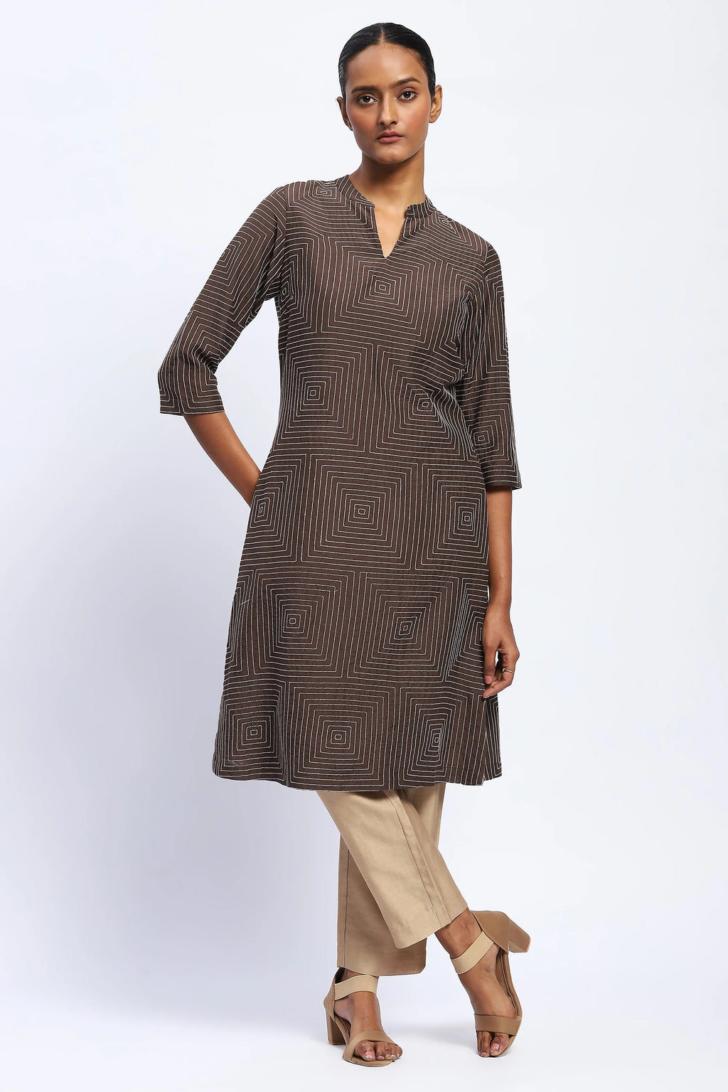 Layered Square Kurta