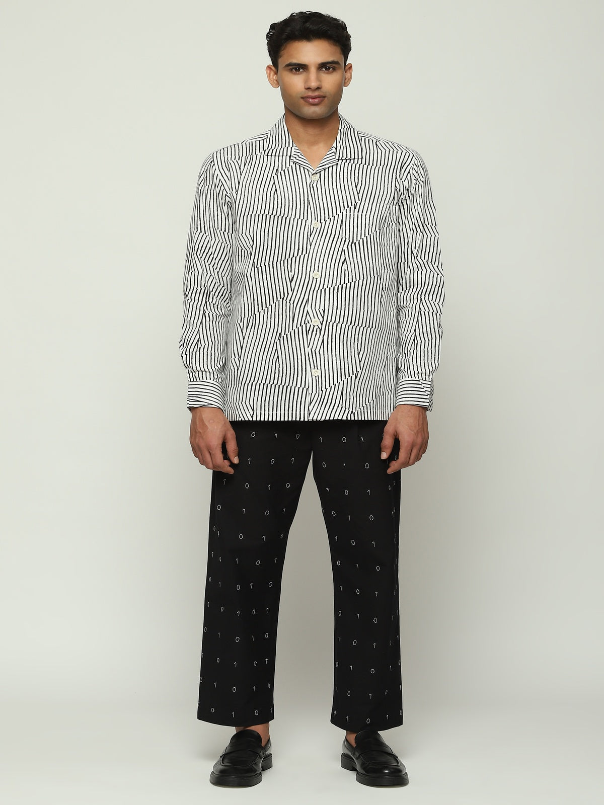 Broken Pinstripes Shirt