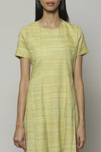 Space Dyed Handspun Handwoven Tencel Cotton Dress