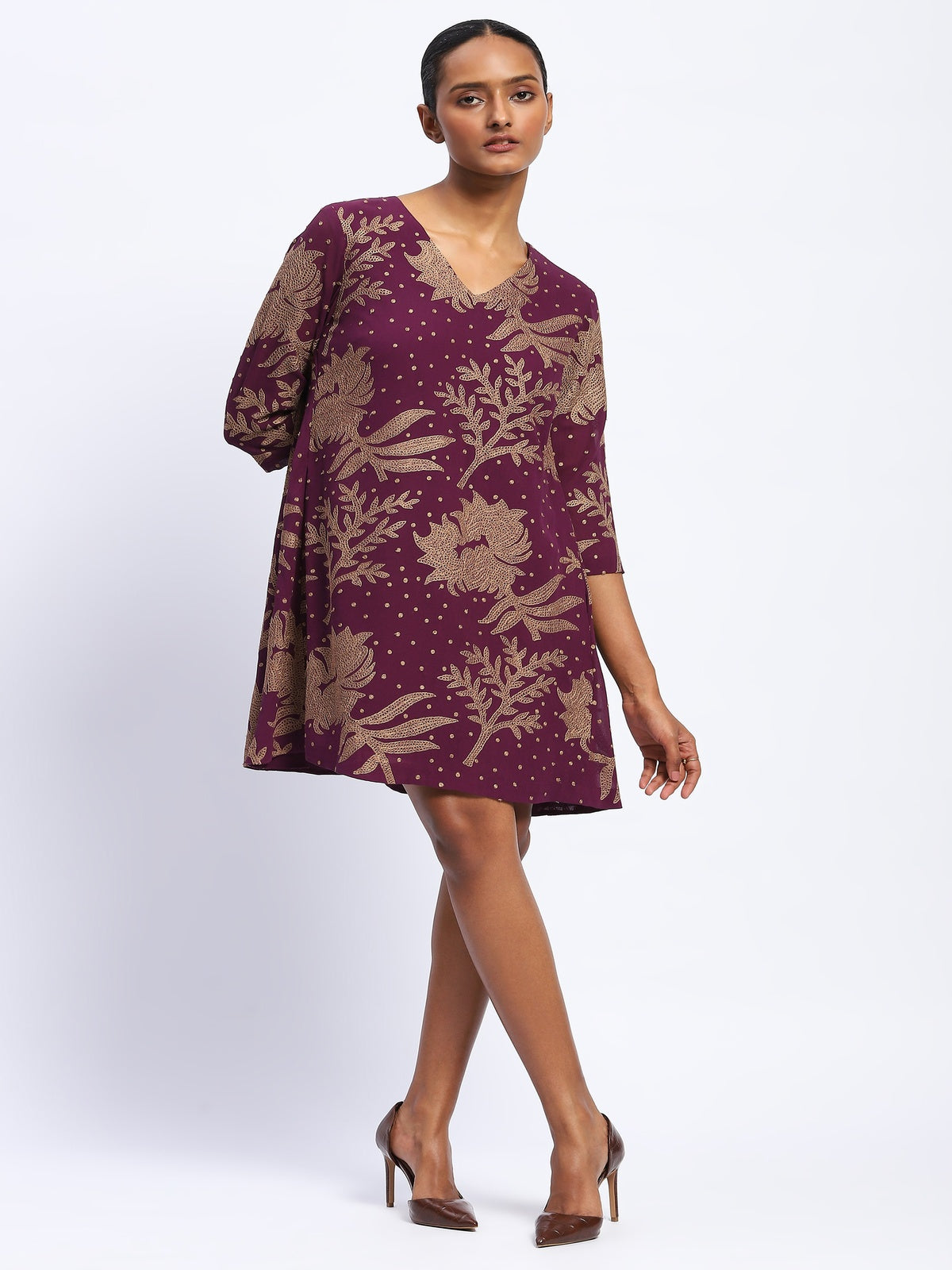 Aari Florals Dress