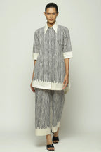 Crewel Print Trouser
