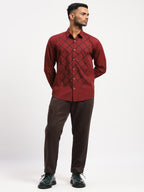 Blockprint Trellis Shirt