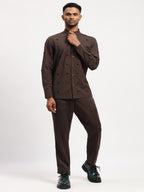 Dot Embroidered Shirt