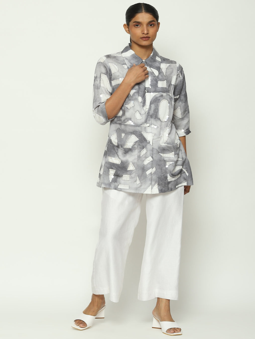 Watercolour Calligraphy Shirt