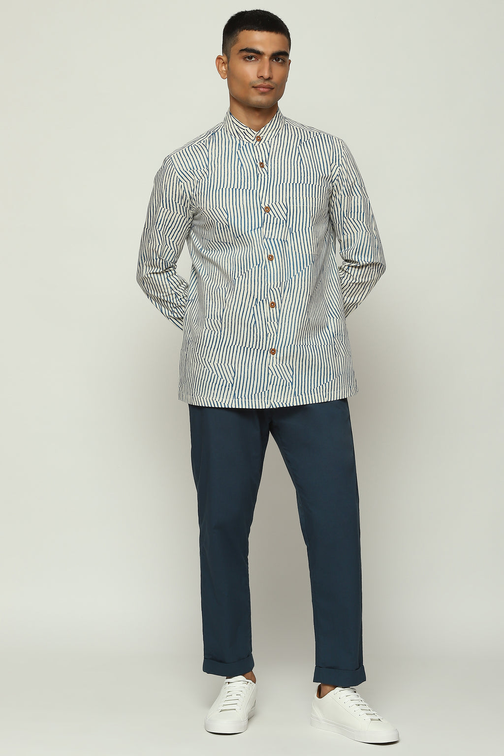 Broken Pinstripes Shirt