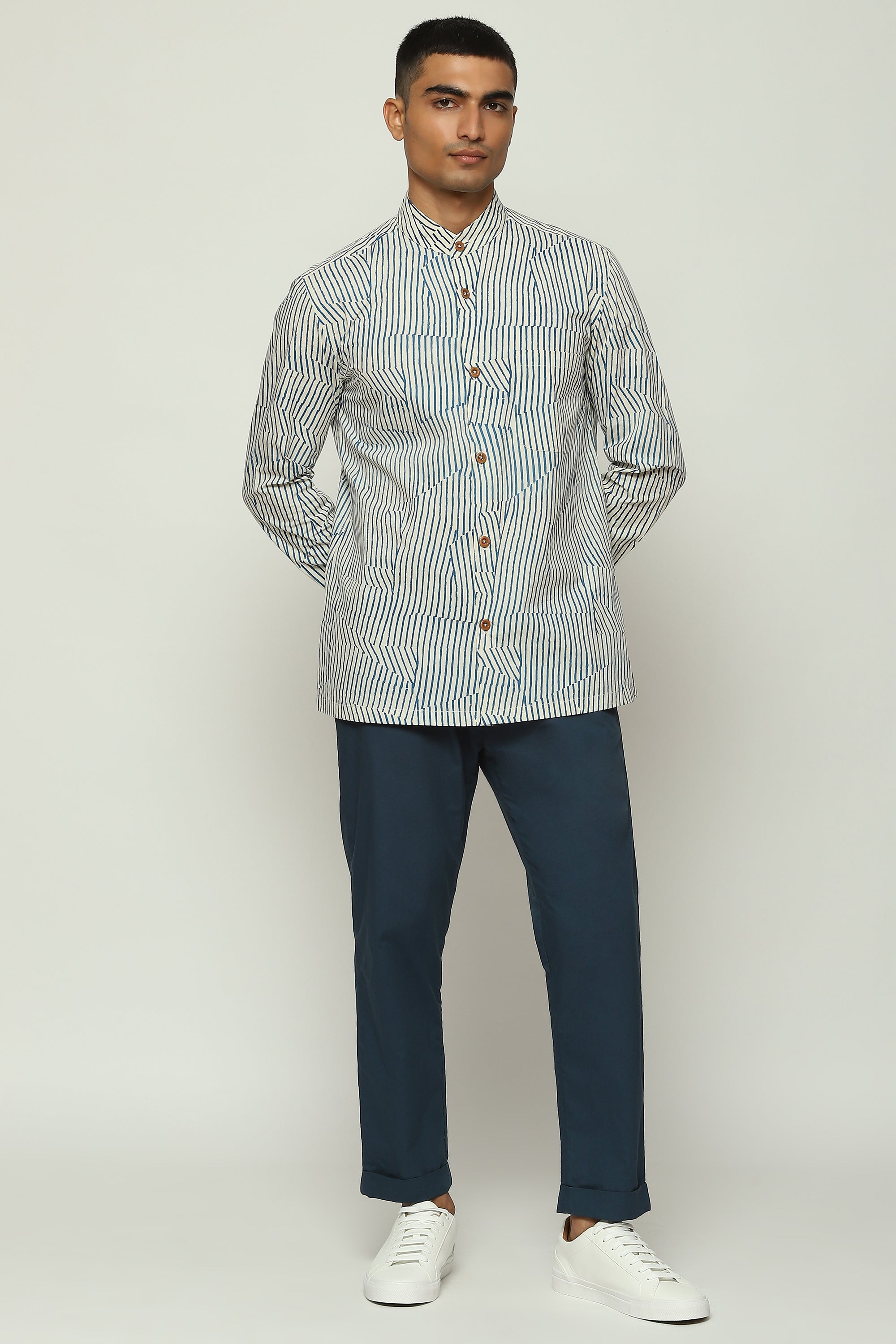 Broken Pinstripes Shirt