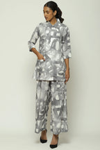 Watercolour Calligraphy Trouser