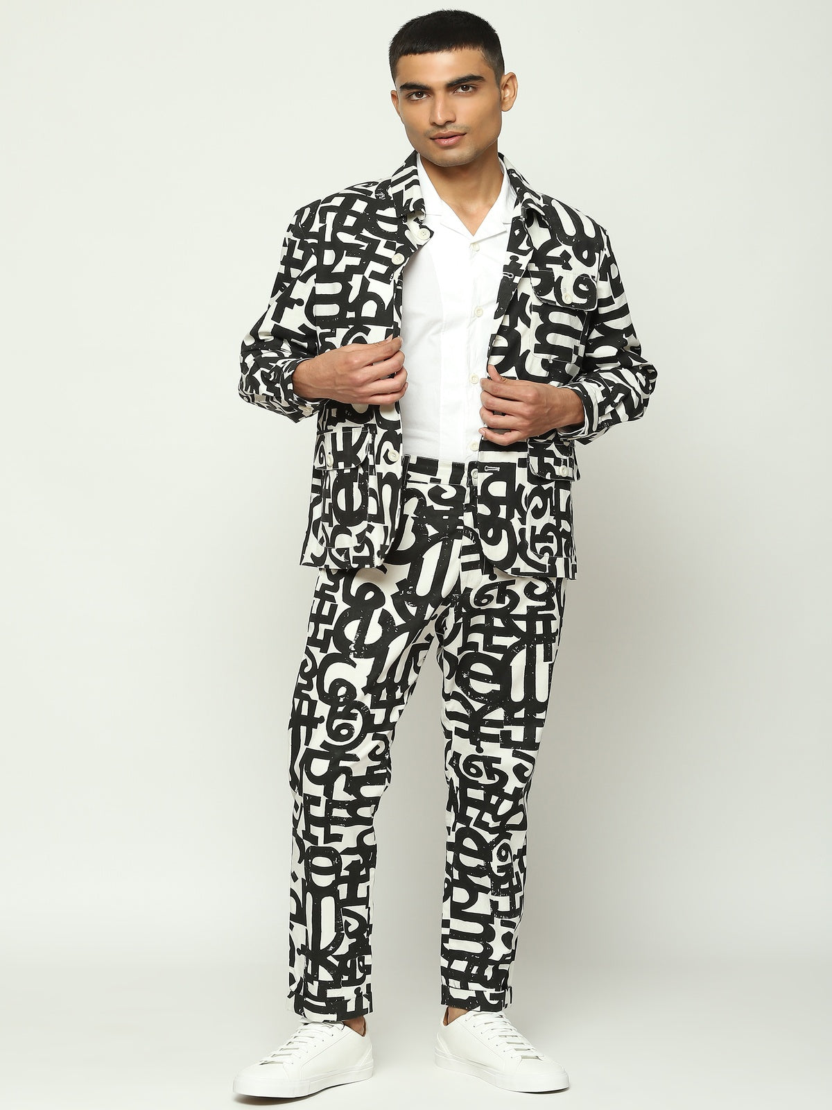 Organic Calligraphy Trouser