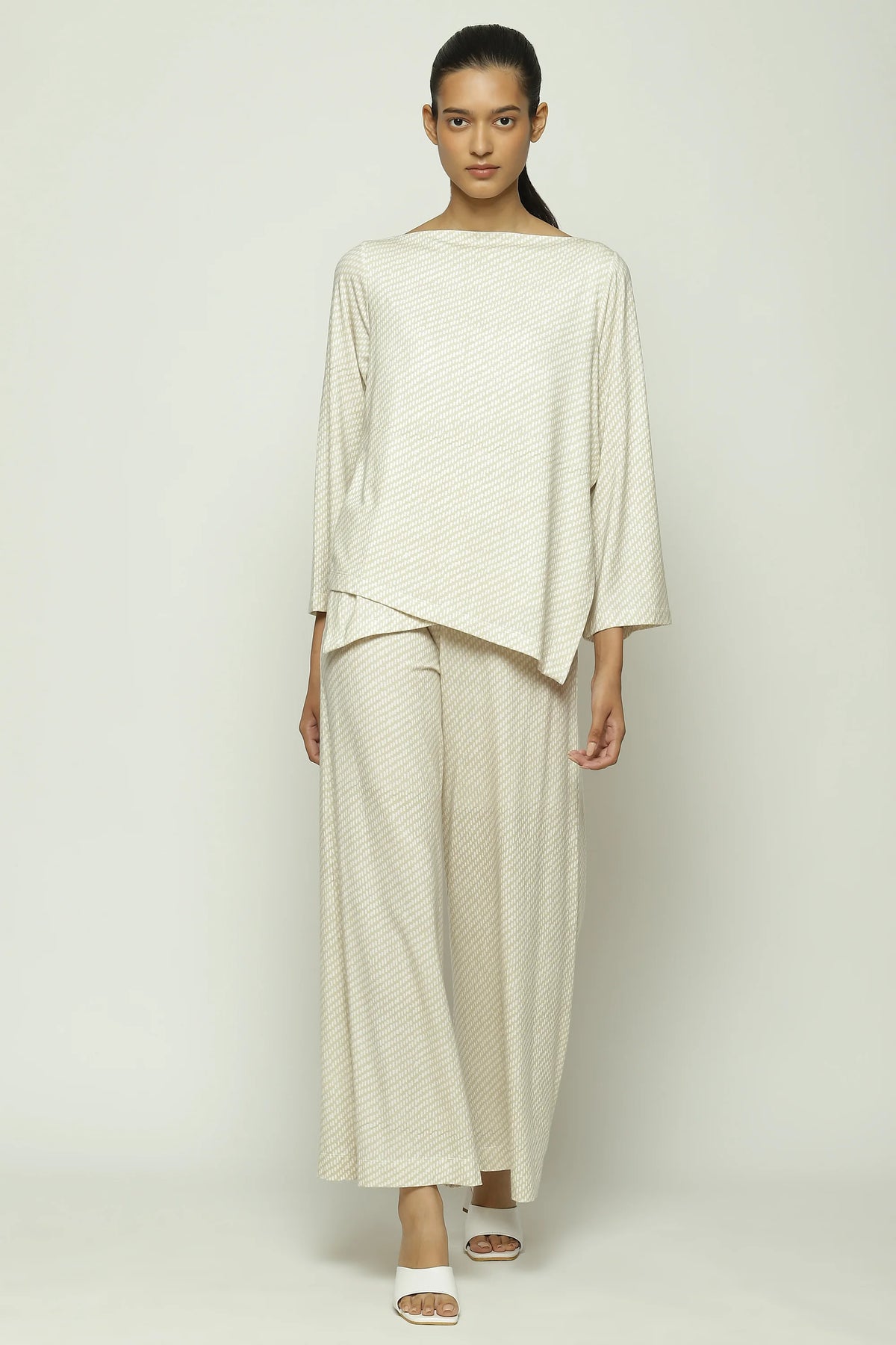 Twill Print Trouser