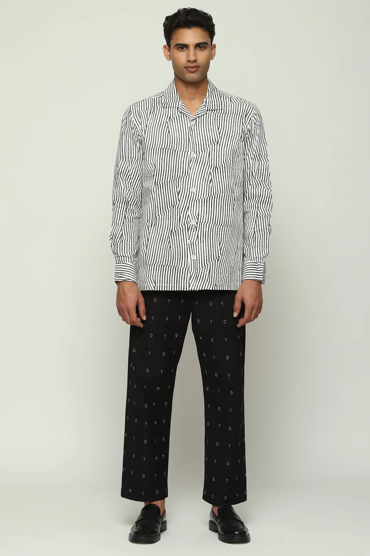 Broken Pinstripes Shirt
