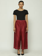 Basic Solid Chanderi Madder Pant