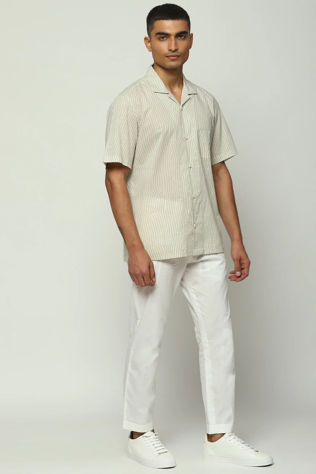 Broken Pinstripes Shirt