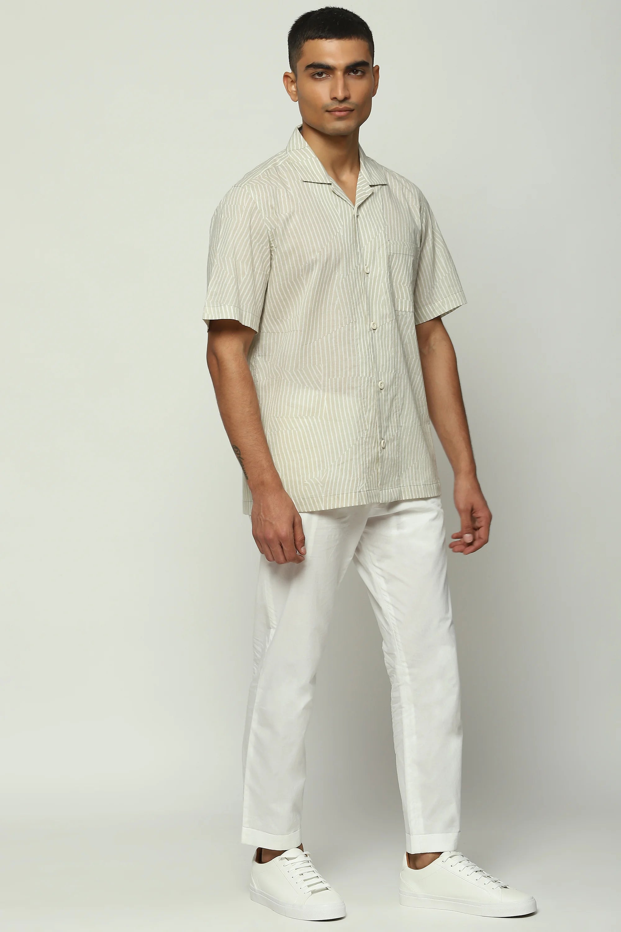 Broken Pinstripes Shirt