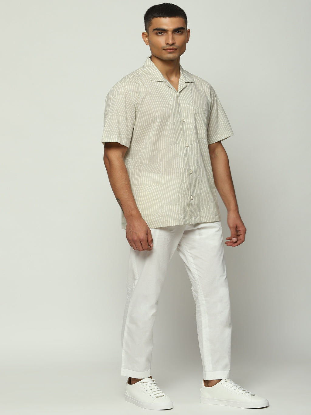 Broken Pinstripes Shirt