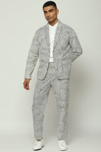 Broken Pinstripes Jacket