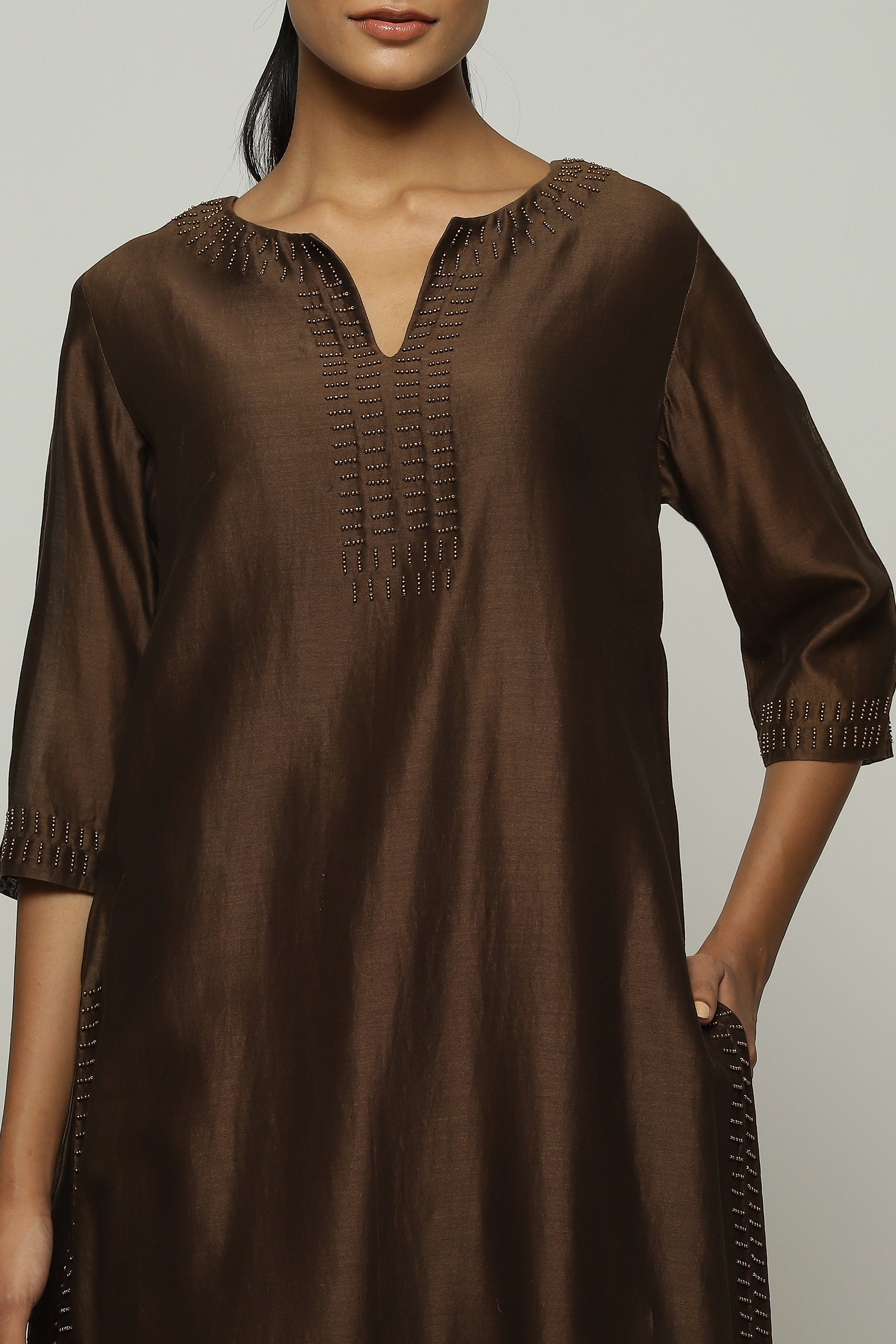Beads Dash  Kurta