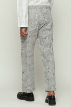 Broken Pinstripes Trouser
