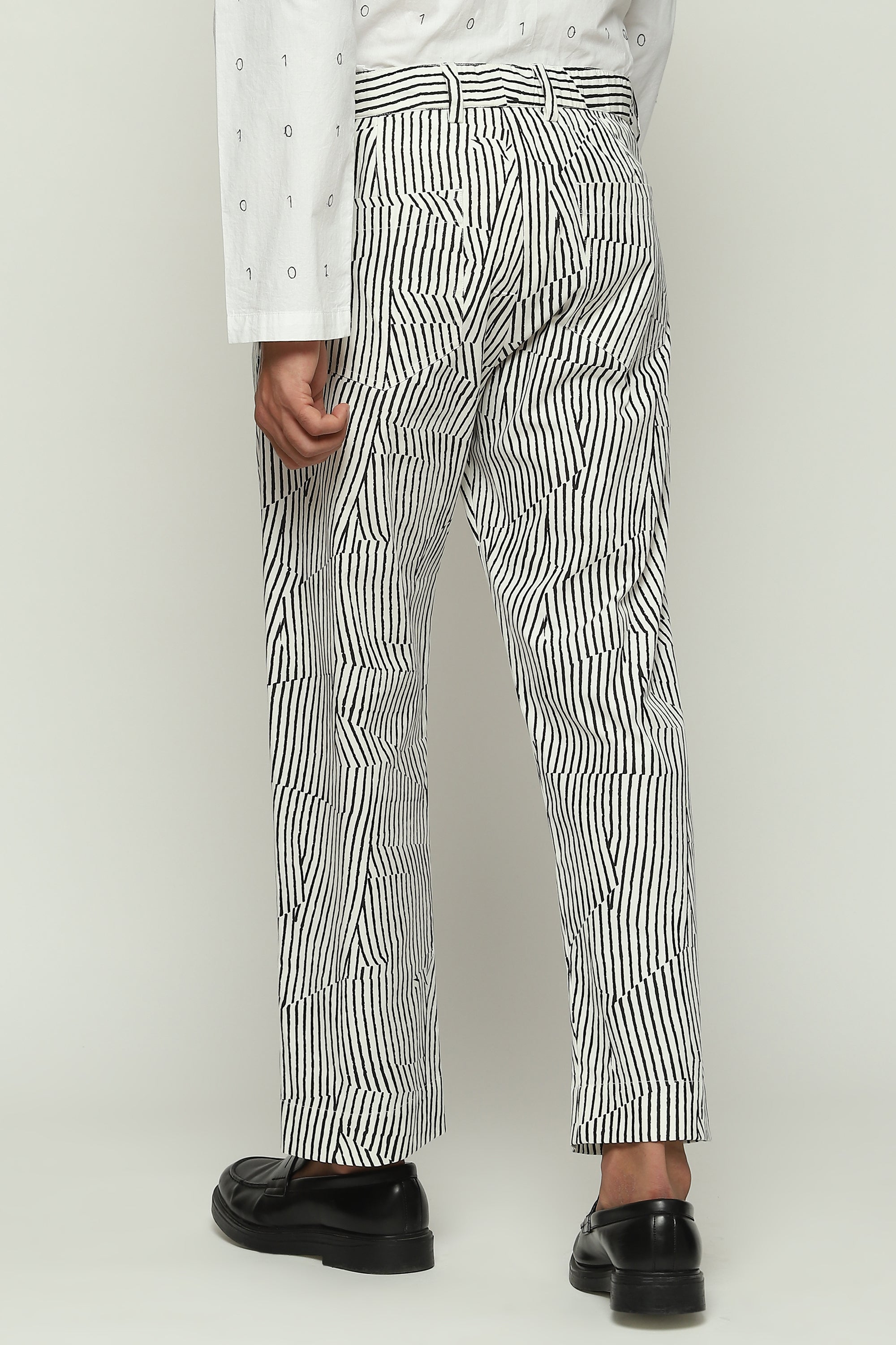 Broken Pinstripes Trouser