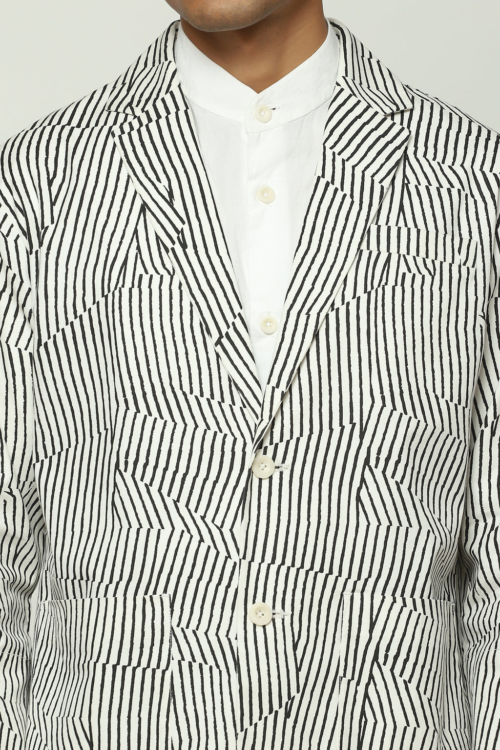 Broken Pinstripes Jacket