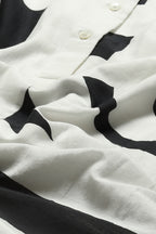 Oversized Calligraphy Tunic